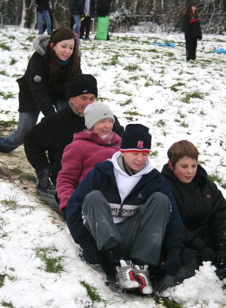 Snow time Swindon 2007