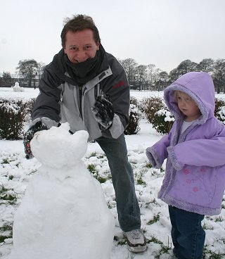 Snow time Swindon 2007