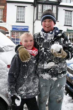 Snow time Swindon 2007