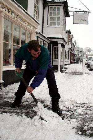 Snow time Swindon 2007