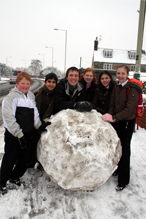 Snow time Swindon 2007