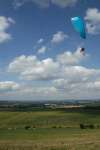 Paragliding on Liddington Hill