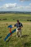 Paragliding on Liddington Hill