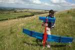 Paragliding on Liddington Hill