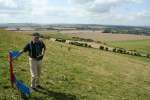 Paragliding on Liddington Hill