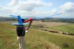 Paragliding on Liddington Hill