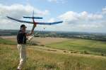 Paragliding on Liddington Hill