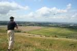 Paragliding on Liddington Hill