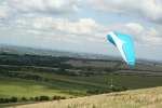 Paragliding on Liddington Hill