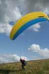 Paragliding on Liddington Hill