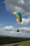 Paragliding on Liddington Hill