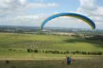 Paragliding on Liddington Hill