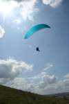 Paragliding on Liddington Hill