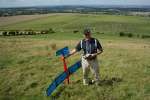 Paragliding on Liddington Hill