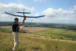 Paragliding on Liddington Hill