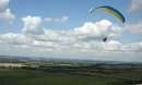 Paragliding on Liddington Hill