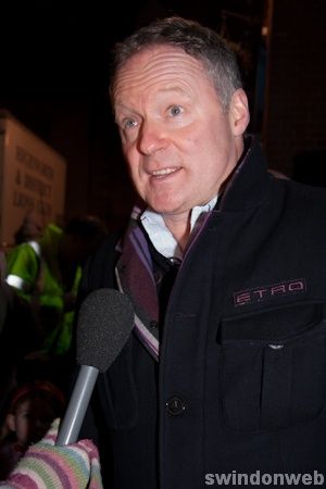Highworth Christmas Lights with Rory Bremner