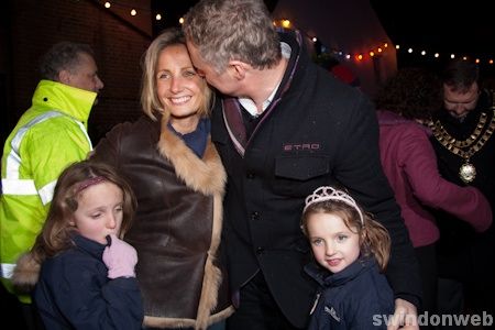 Highworth Christmas Lights with Rory Bremner