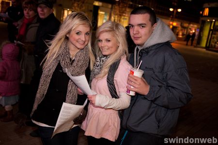 Carol singing in Swindon