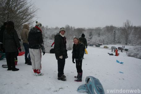 Coate Water snow 2010