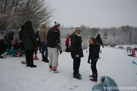 Coate Water snow 2010