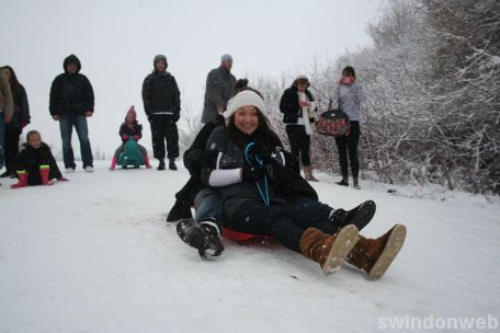 Coate Water snow 2010