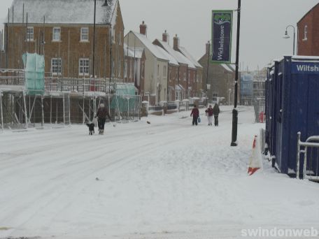 Wichelstowe snow 2010