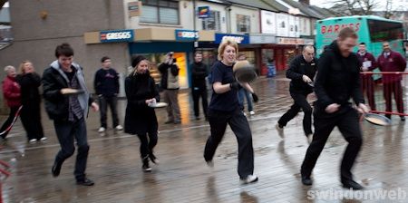 Swindon's Pancake Race 2010