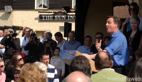 David Cameron in Swindon