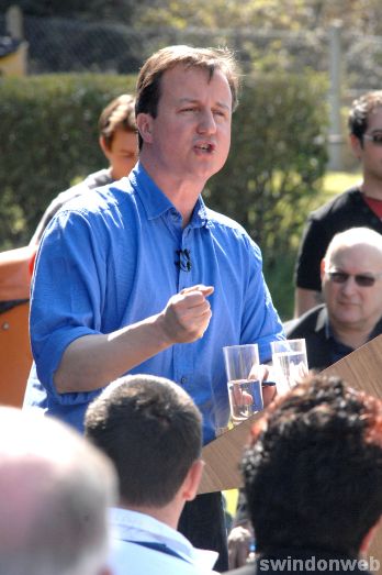 David Cameron in Swindon