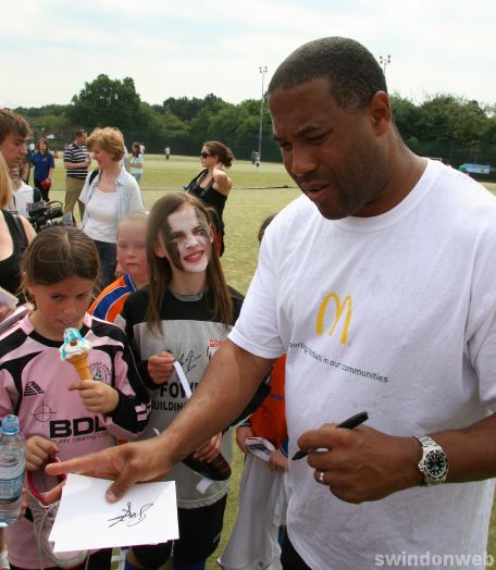 Swindon Football Festival with John Barnes 2010