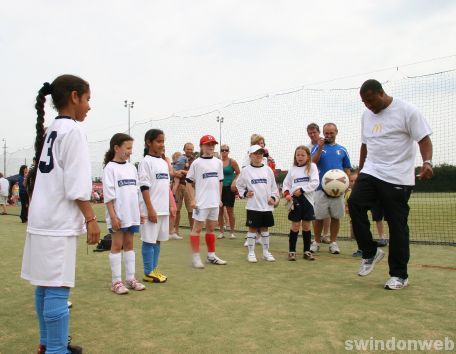 Swindon Football Festival with John Barnes 2010