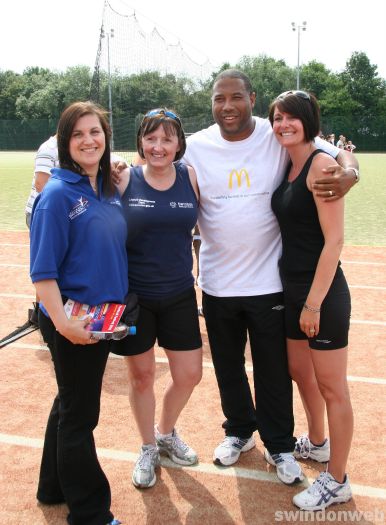 Swindon Football Festival with John Barnes 2010