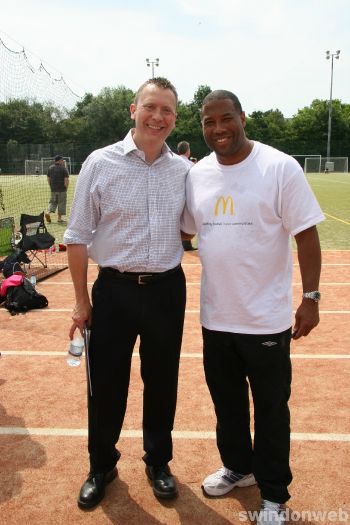 Swindon Football Festival with John Barnes 2010