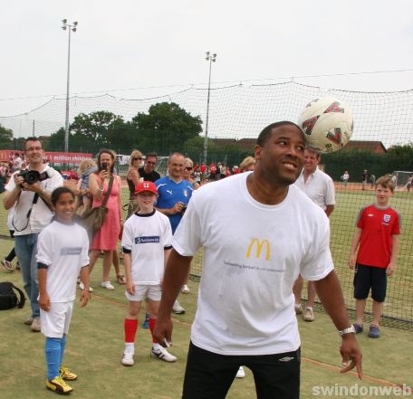 Swindon Football Festival with John Barnes 2010