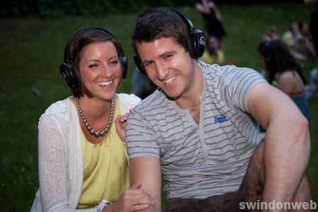 Silent Disco at the Old Town Bowl 2010