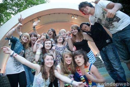 Silent Disco at the Old Town Bowl 2010