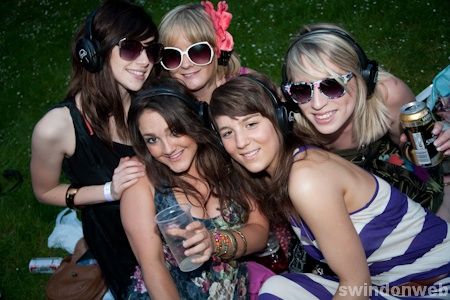 Silent Disco at the Old Town Bowl 2010