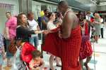 Maasia Tribe at the Brunel Shopping Centre