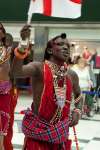 Maasia Tribe at the Brunel Shopping Centre