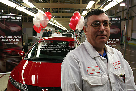 One Millionth Honda Civic