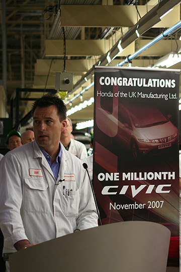 One Millionth Honda Civic