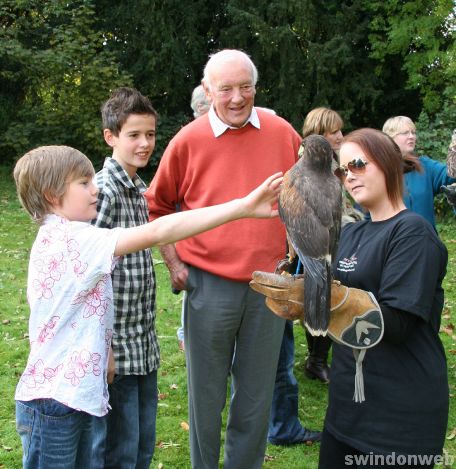 Falconry at Chiseldon House Hotel