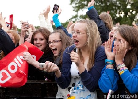 JLS and Olly Murs in Swindon