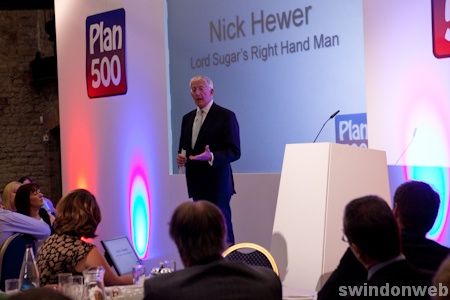 Nick Hewer in Swindon