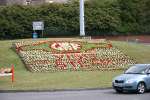 GWR Roundabout Flower Display