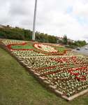 GWR Roundabout Flower Display