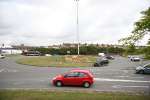 GWR Roundabout Flower Display