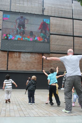 Olympic countdown in Swindon