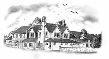 Cold Harbour pub and restaurant, just off the A419 Swindon to Cirencester road